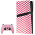 Pink Chevron PS5 Pro Bundle Skin