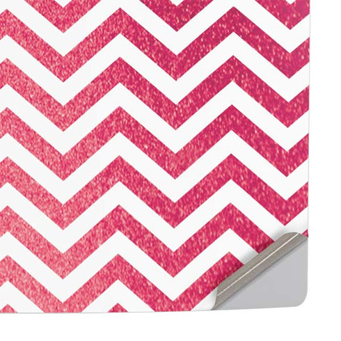 Pink Chevron PS5 Pro Console Skin