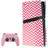Pink Chevron PS5 Pro Disk Bundle Skin