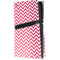 Pink Chevron PS5 Pro Disk Console Skin