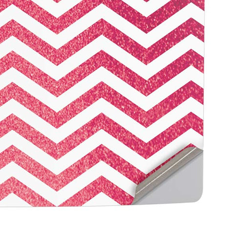 Pink Chevron PS5 Pro Disk Console Skin