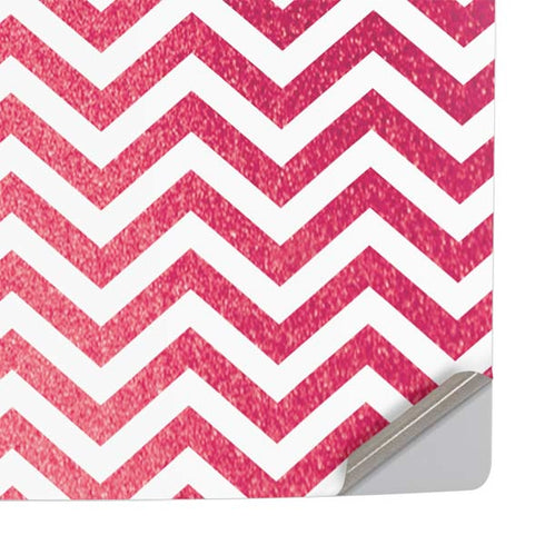 Pink Chevron PS5 Slim Digital Edition Console Skin