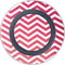 Pink Chevron Wireless Charger Skin