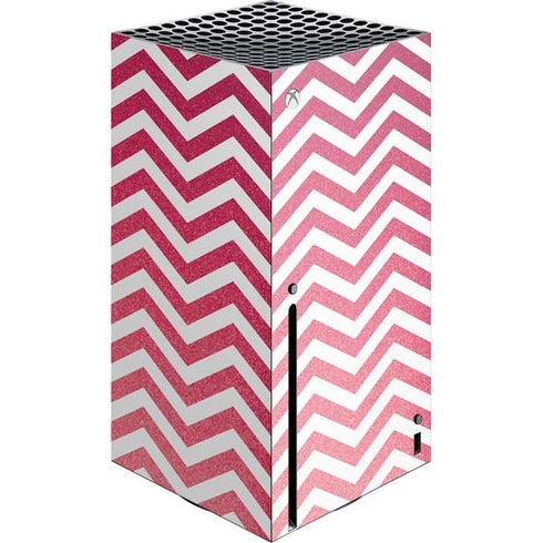 Pink Chevron Xbox Series X Skins