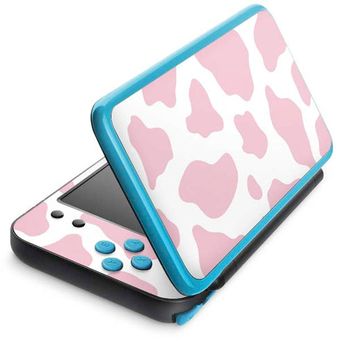 Pink Cow Print Nintendo Skins