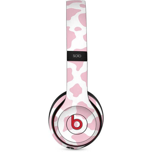 Pink Cow Print Beats Solo 3 Wireless Skin