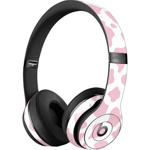 Pink Cow Print Beats Solo 3 Wireless Skin