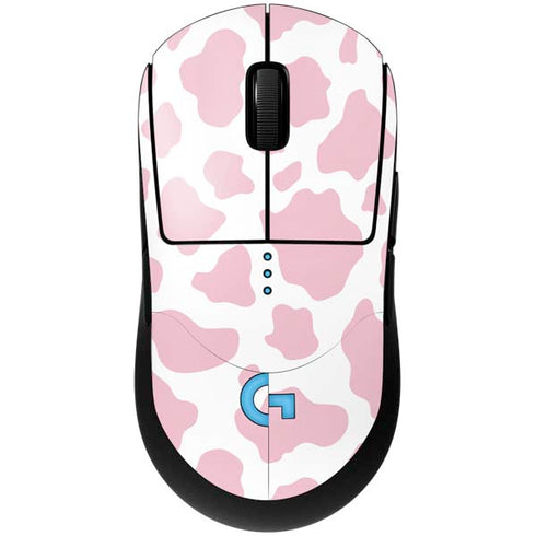 Pink Cow Print G Pro Wireless Gaming Mouse Skin