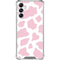 Pink Cow Print Gabb Phone 4 Clear Case