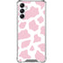Pink Cow Print Gabb Phone 4 Clear Case