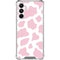 Pink Cow Print Galaxy A16 5G Clear Case