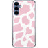 Pink Cow Print Galaxy A35 5G Clear Case