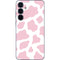 Pink Cow Print Galaxy A35 5G Skin