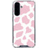 Pink Cow Print Galaxy A36 5G Clear Case