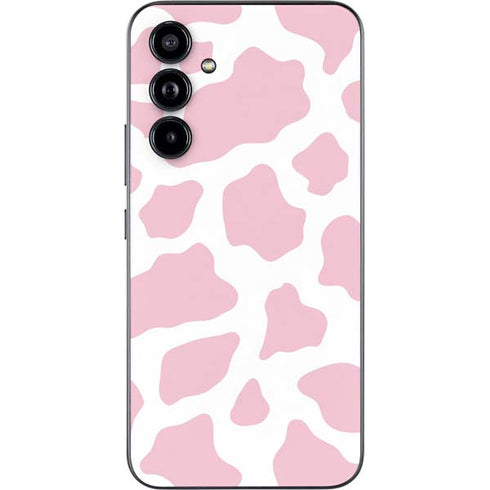 Pink Cow Print Galaxy A54 5G Skin