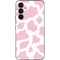 Pink Cow Print Galaxy A54 5G Skin