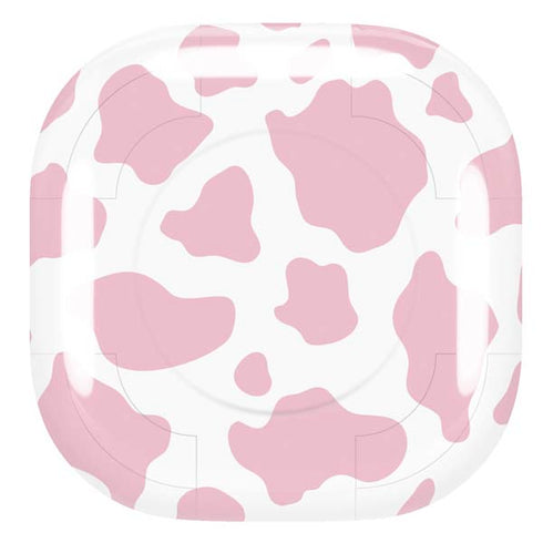 Pink Cow Print Galaxy Buds Pro Skin