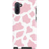 Pink Cow Print Galaxy Cases