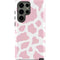 Pink Cow Print Galaxy S23 Ultra Pro Case