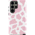 Pink Cow Print Galaxy S23 Ultra Pro Case