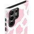 Pink Cow Print Galaxy S23 Ultra Pro Case