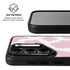 Pink Cow Print Galaxy S25 Kickstand Case
