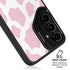 Pink Cow Print Galaxy S25 Plus Kickstand Case