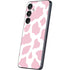 Pink Cow Print Galaxy S25 Plus Skin