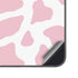 Pink Cow Print Galaxy S24 Skin