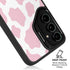 Pink Cow Print Galaxy S24 Ultra Kickstand Case