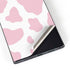 Pink Cow Print Galaxy S25 Ultra Skin