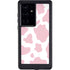 Pink Cow Print Galaxy S24 Ultra Waterproof Case