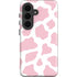 Pink Cow Print Galaxy S26 Plus Impact Case