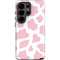 Pink Cow Print Galaxy S26 Ultra Impact Case