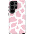 Pink Cow Print Galaxy S26 Ultra Impact Case