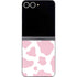 Pink Cow Print Galaxy Z Flip6 Skin