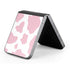 Pink Cow Print Galaxy Z Flip6 Skin