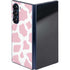 Pink Cow Print Galaxy Z Fold6 Skin