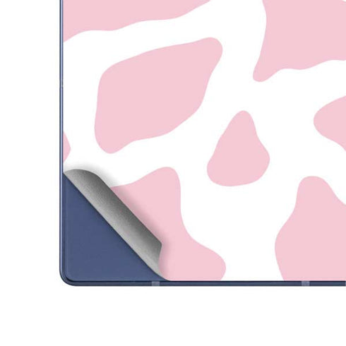 Pink Cow Print Galaxy Z Fold6 Skin