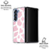 Pink Cow Print Galaxy Z Fold7 Clear Case