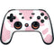 Pink Cow Print Google Stadia Controller Skin