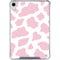Pink Cow Print iPad 11th Gen (2025) Clear Case