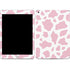 Pink Cow Print Apple iPad Skin
