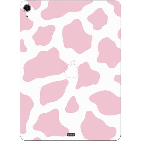 Pink Cow Print Apple iPad Air Skin