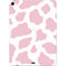 Pink Cow Print Apple iPad Air Skin