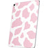 Pink Cow Print Apple iPad Air Skin