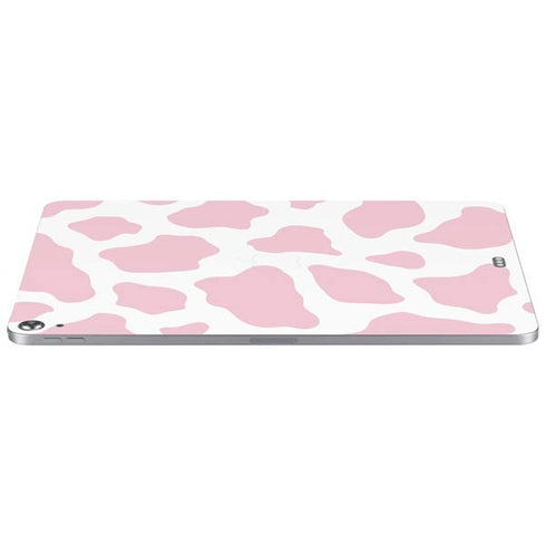 Pink Cow Print Apple iPad Air Skin