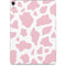 Pink Cow Print Apple iPad Pro Skin