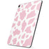 Pink Cow Print Apple iPad Pro Skin