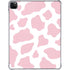 Pink Cow Print iPad Pro 11in (2024) Clear Case